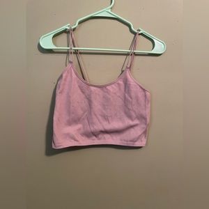 Light pink crop